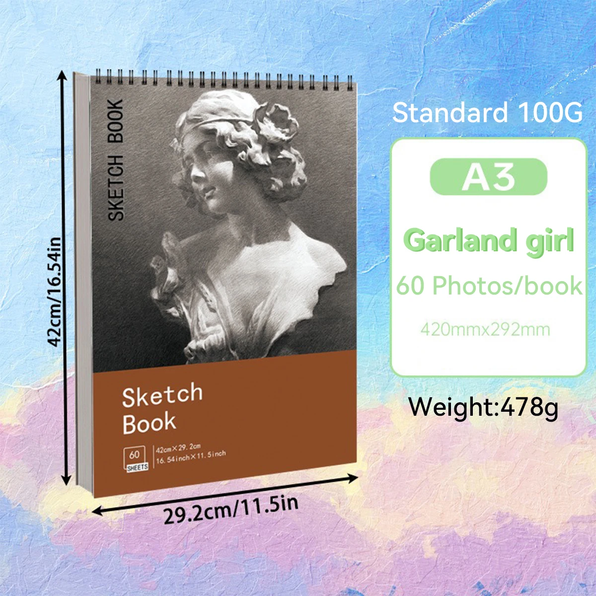 A3 Girl 60Sheets