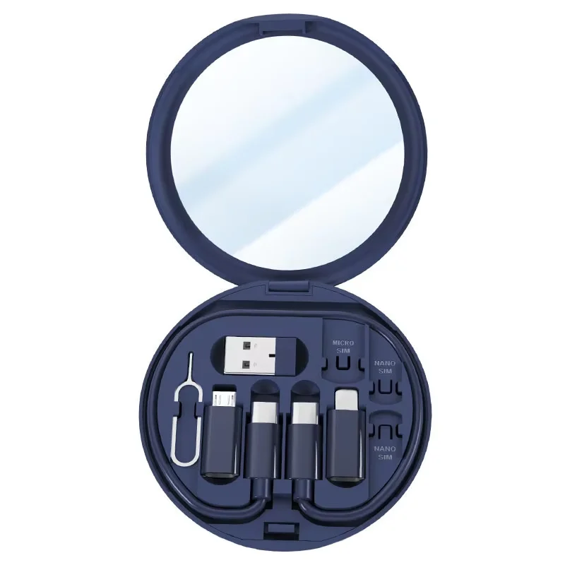 Blue with mirror