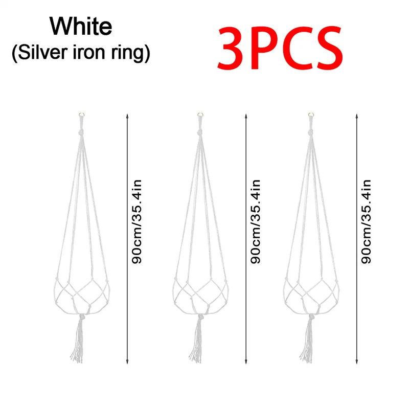 3pcs White