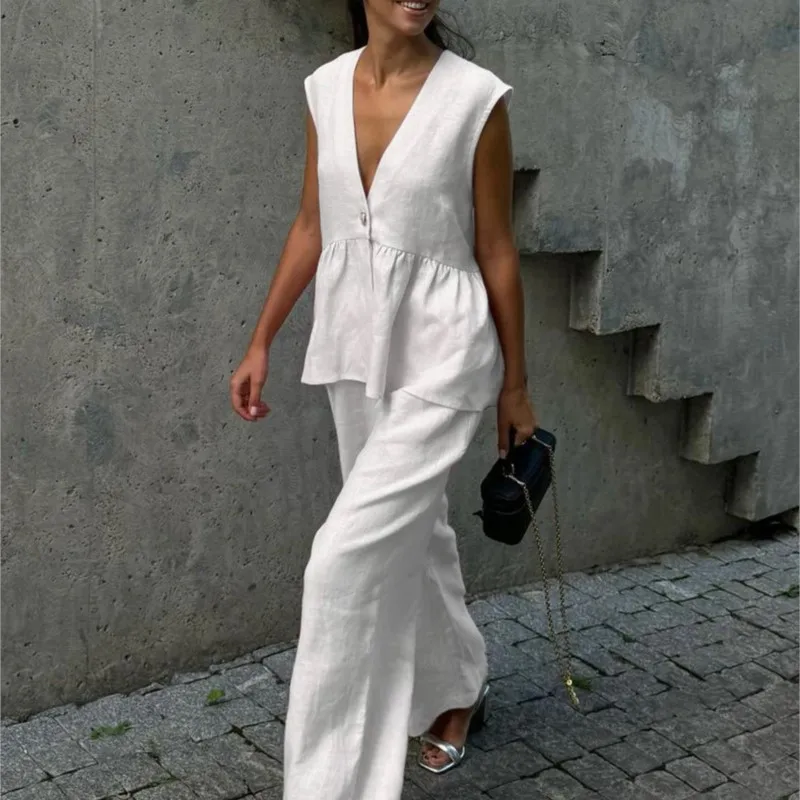 Beige White