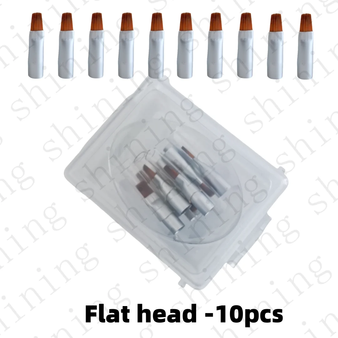 Flat head-10pcs