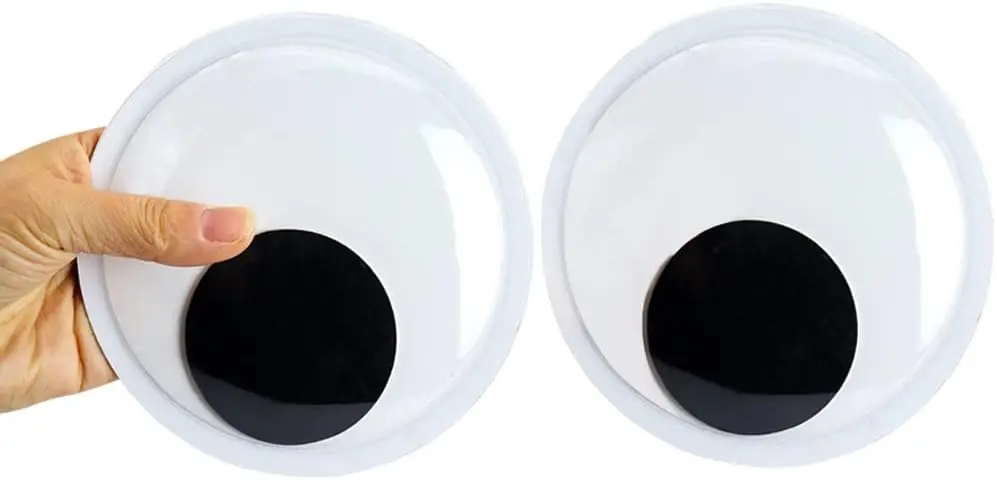 large googly eyes