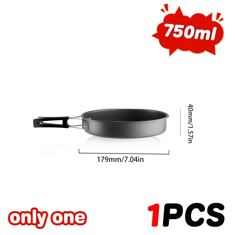 Frypan 750ml Black