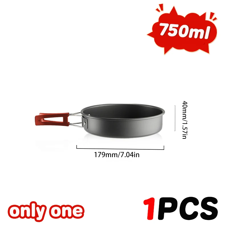 Frypan 750ml Red