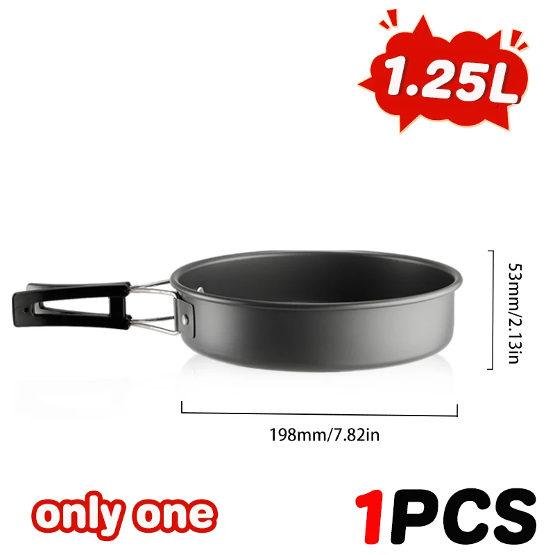 Frypan 1.25L Black
