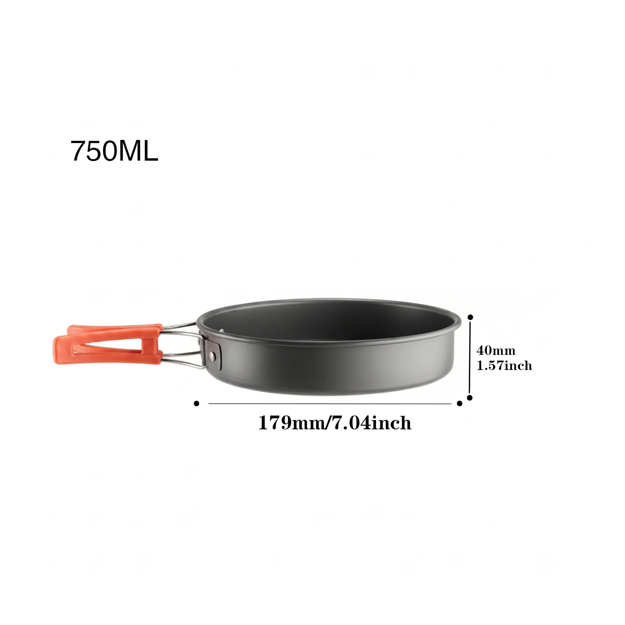 Frypan 750ml orange