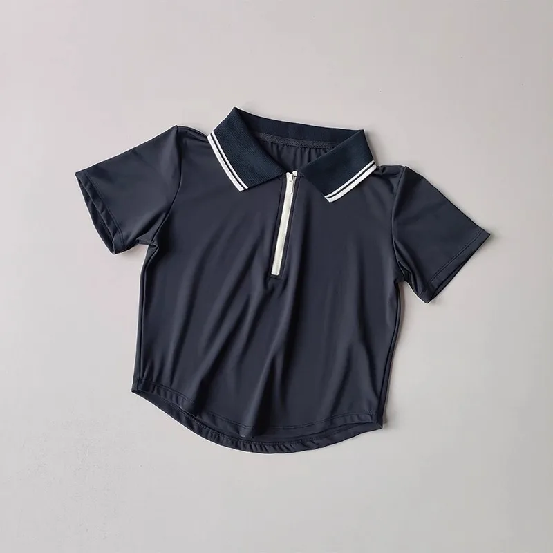 Dark Blue Tops