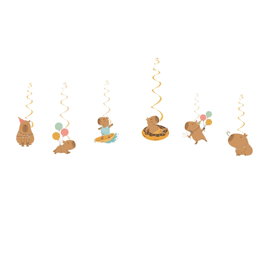 6pcs hangings