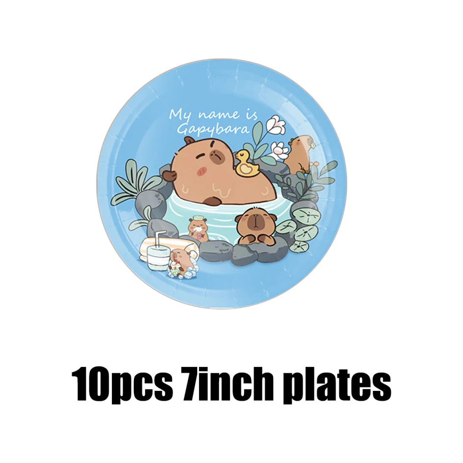 10pcs 7inch plates