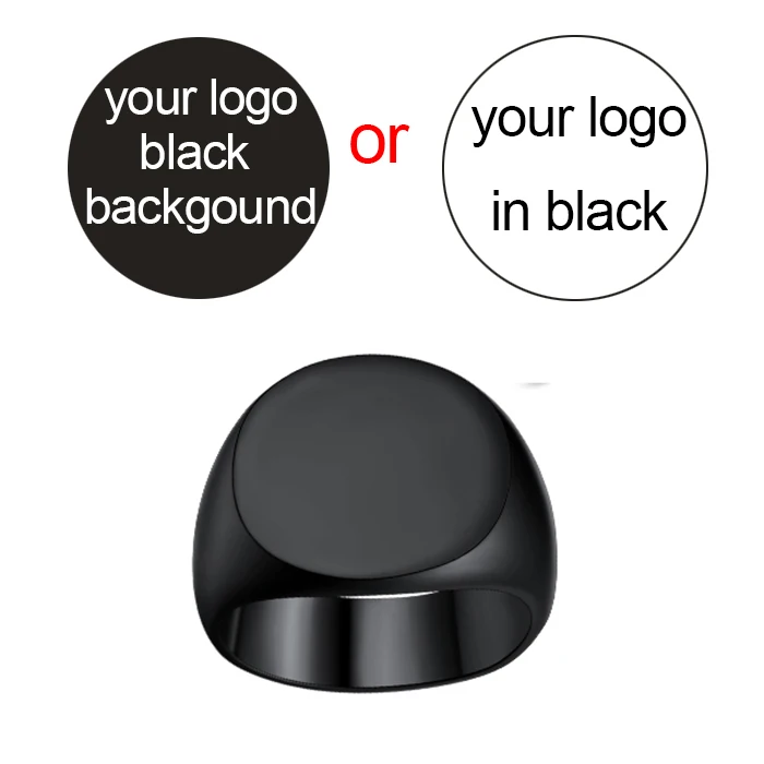 Round Black