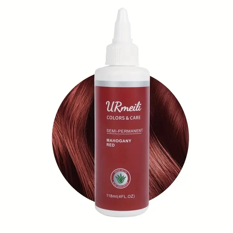 mahogany red