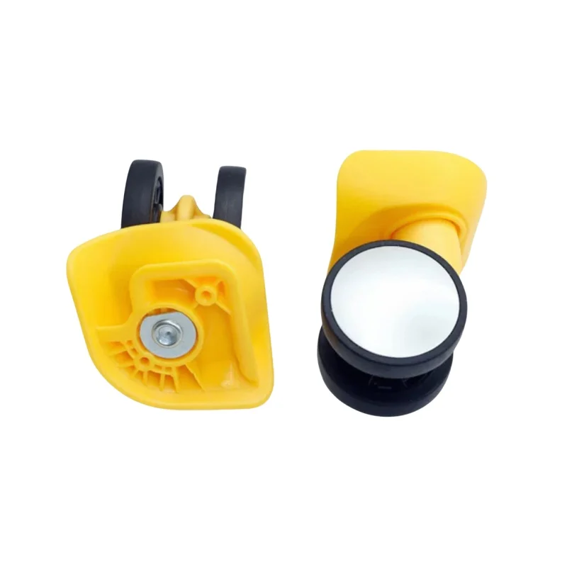 Two yellow wheels
