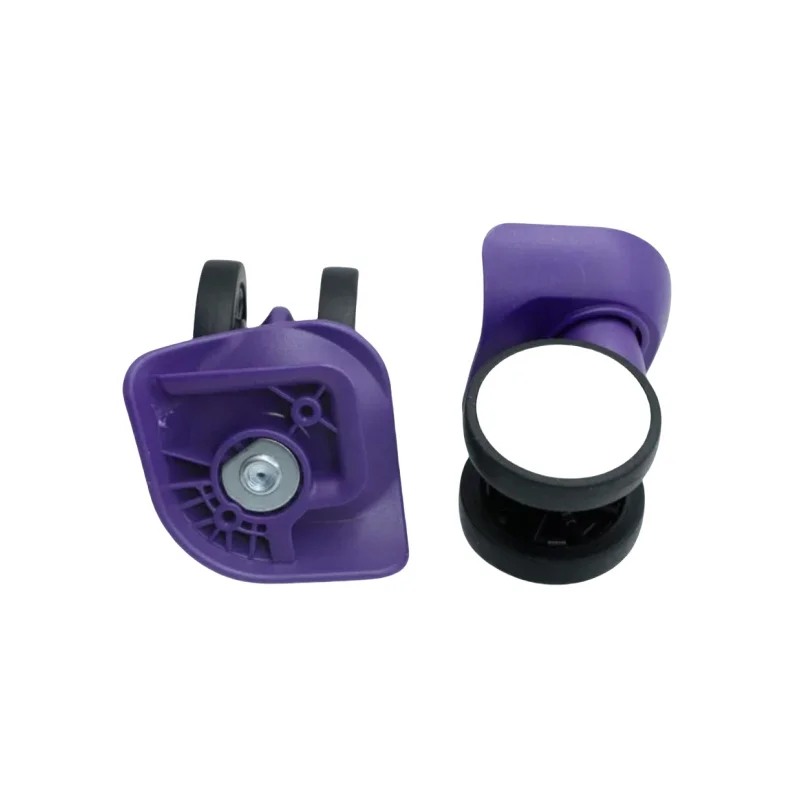 Two purple wheels