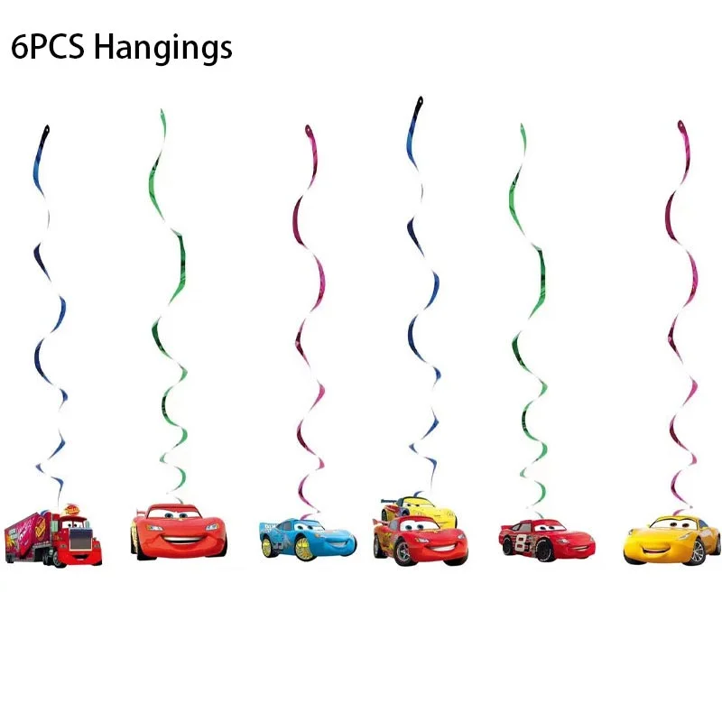 6pcs Spiral ornament
