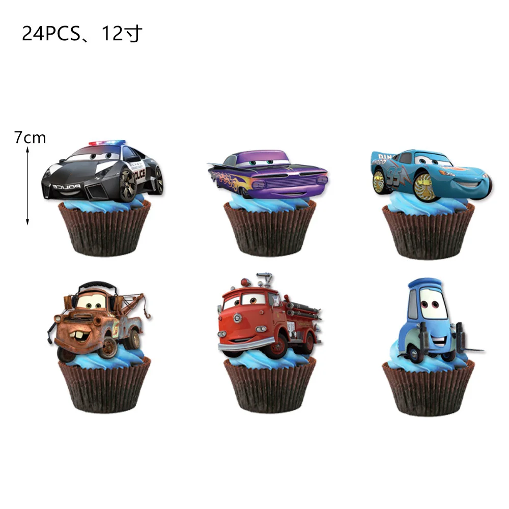24pcs cake topper
