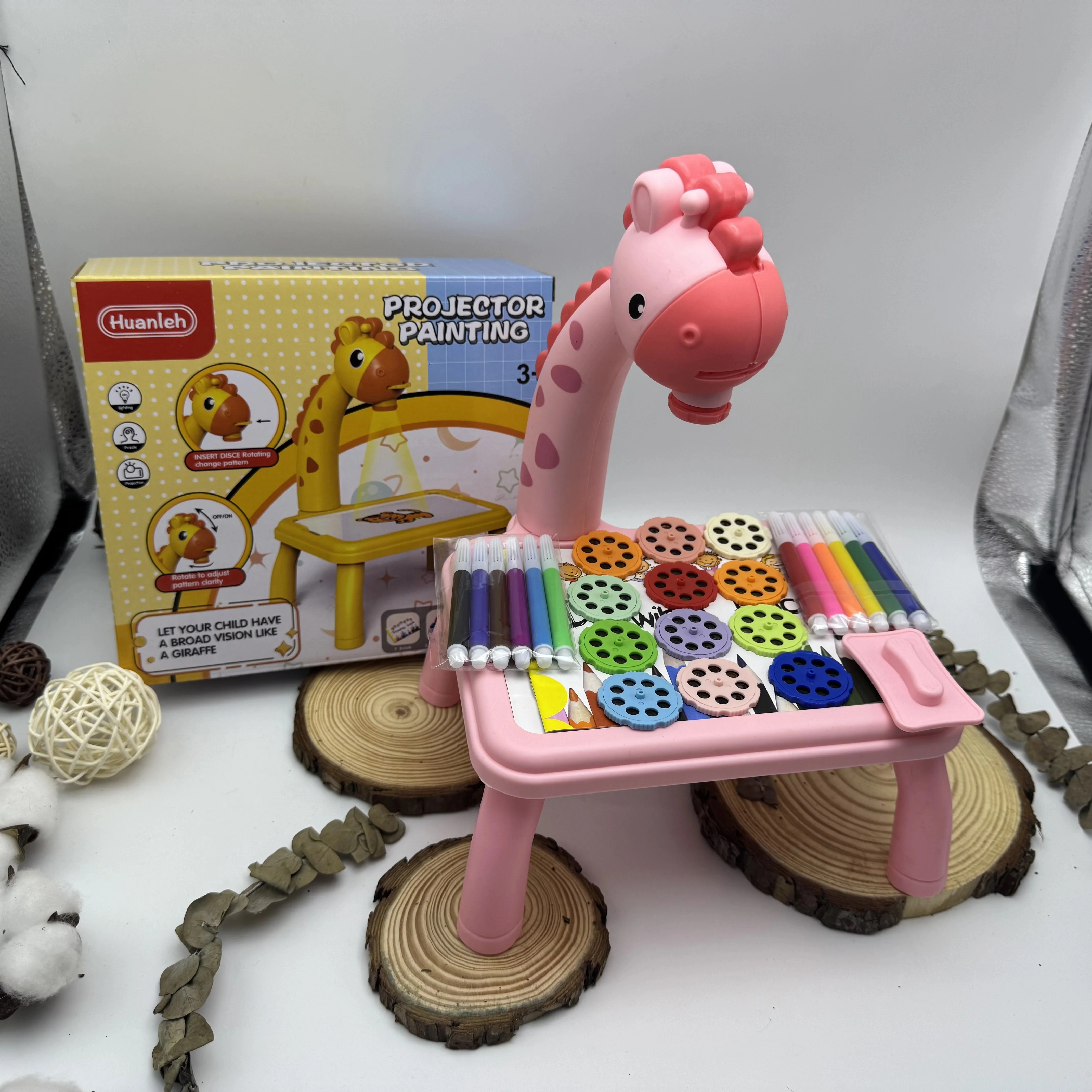 Pink with 12pcs