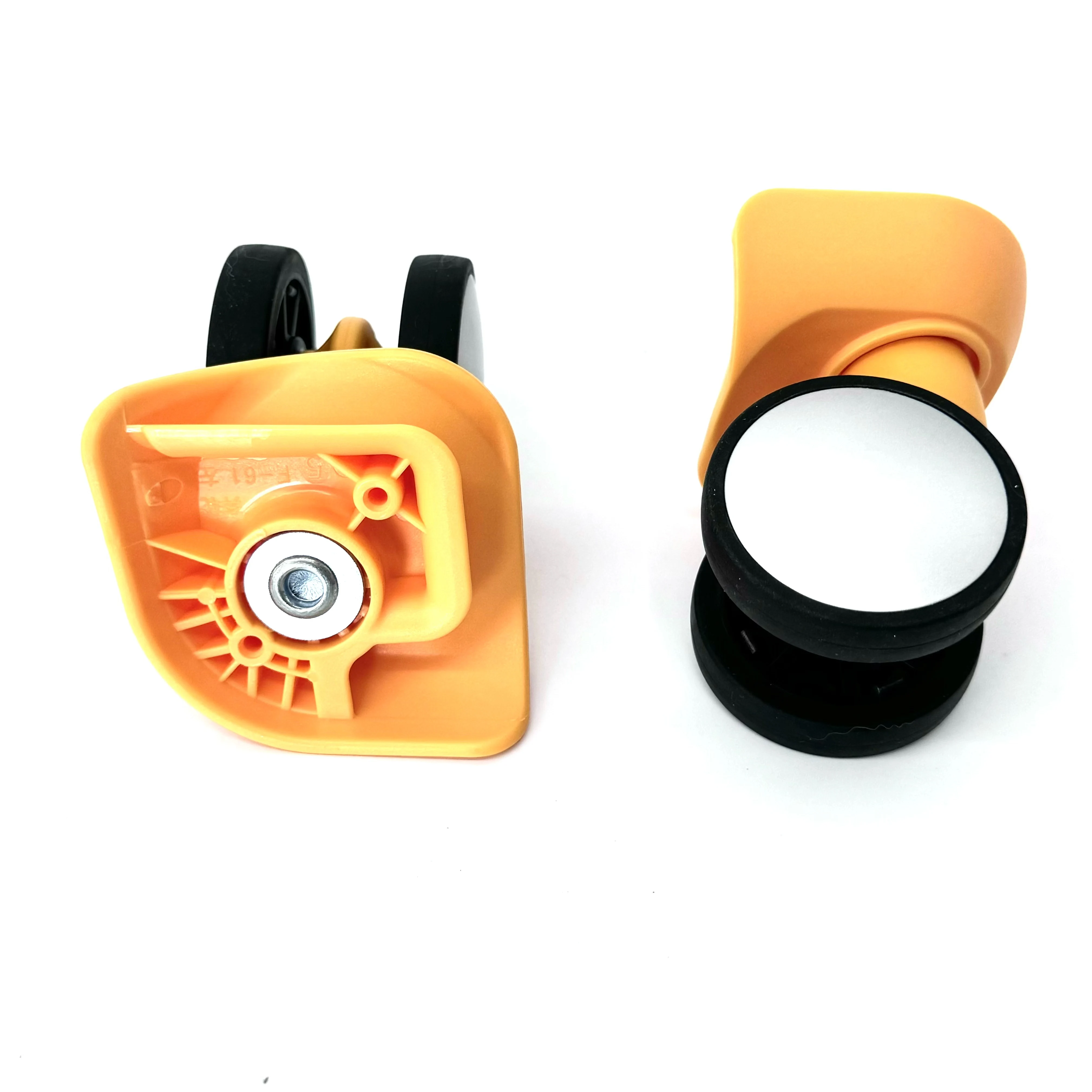 Two yellow wheels
