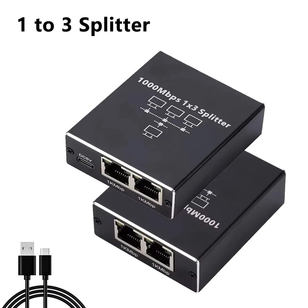 1 to 3 1000Mbps