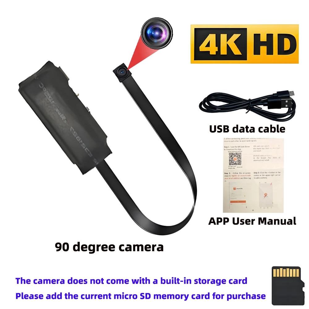 Right angle camera