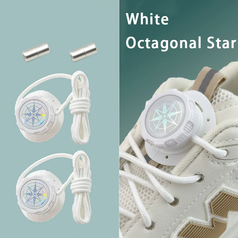 White Octagonal Star