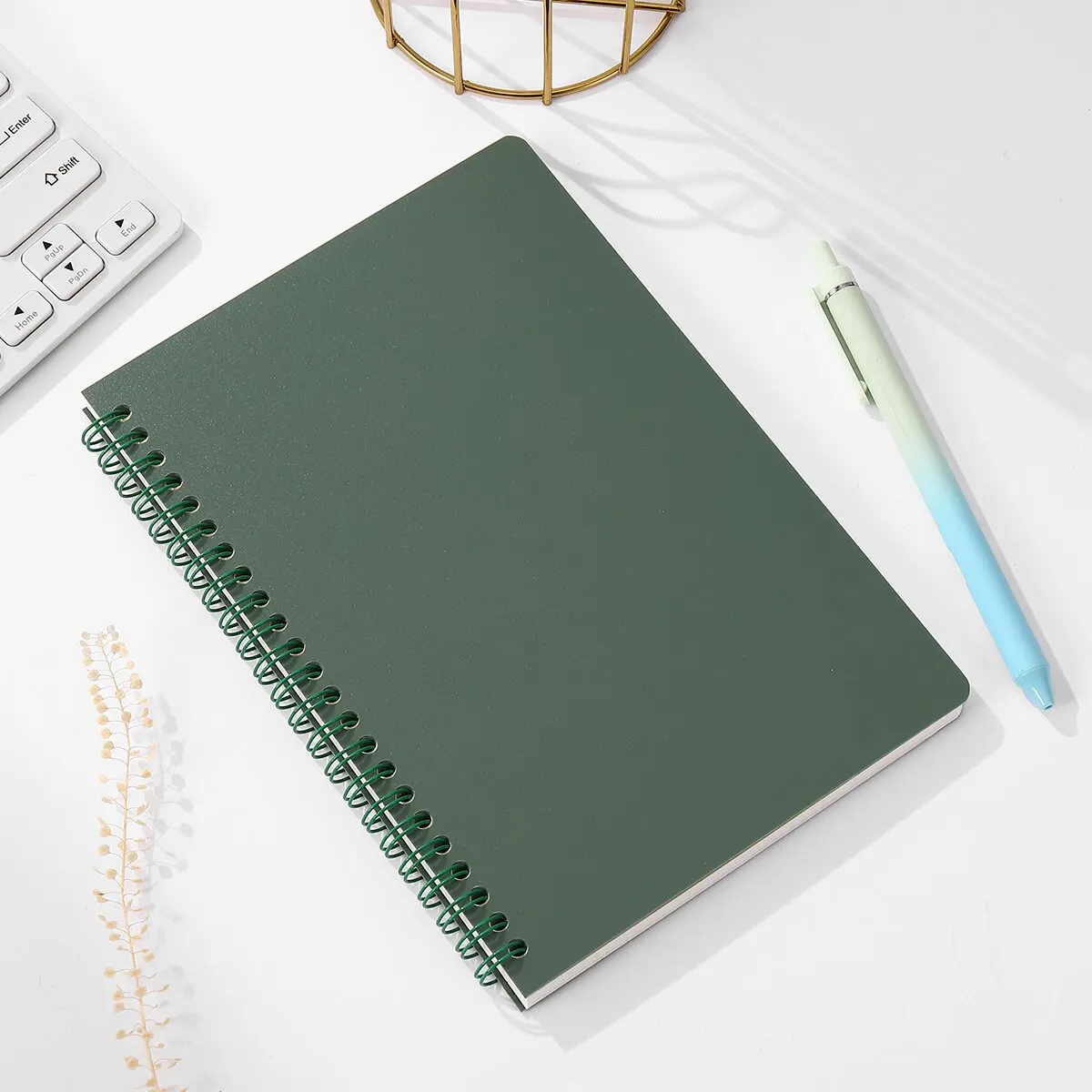 A5 dark green