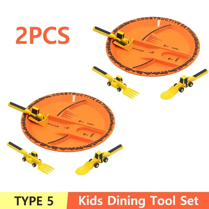 2PCS Fork Plate Set