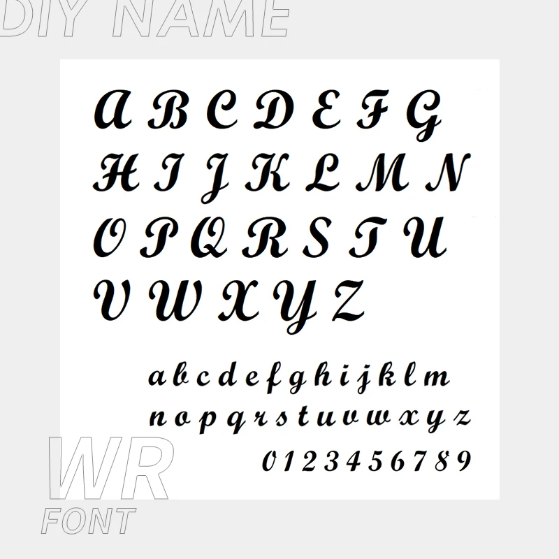 SMTBL111-WR  Font