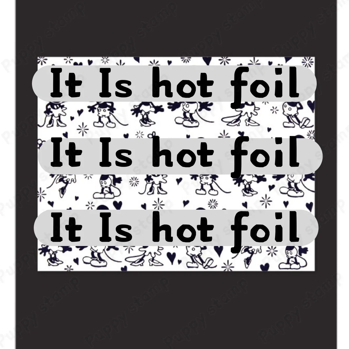 V3128-hot foil