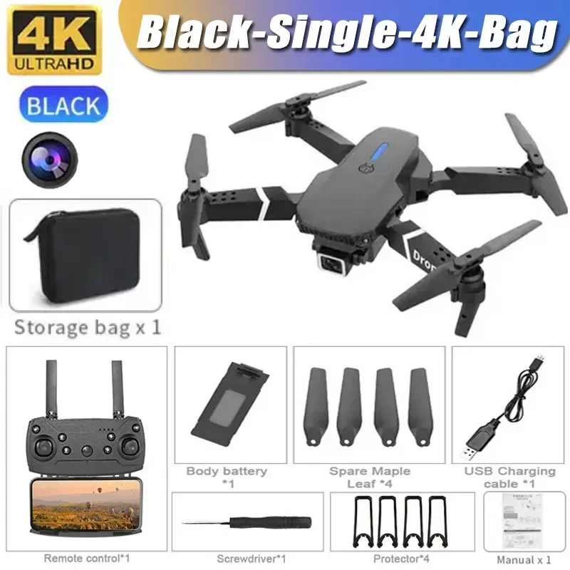 Black single camera
