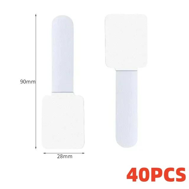 40PCS White