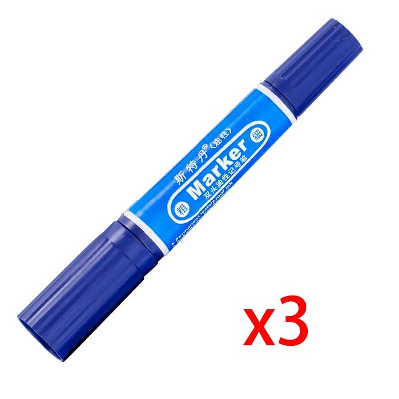 3pcs Blue