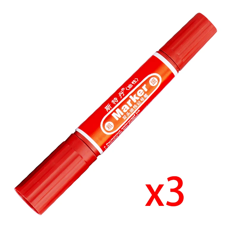 3pcs Red