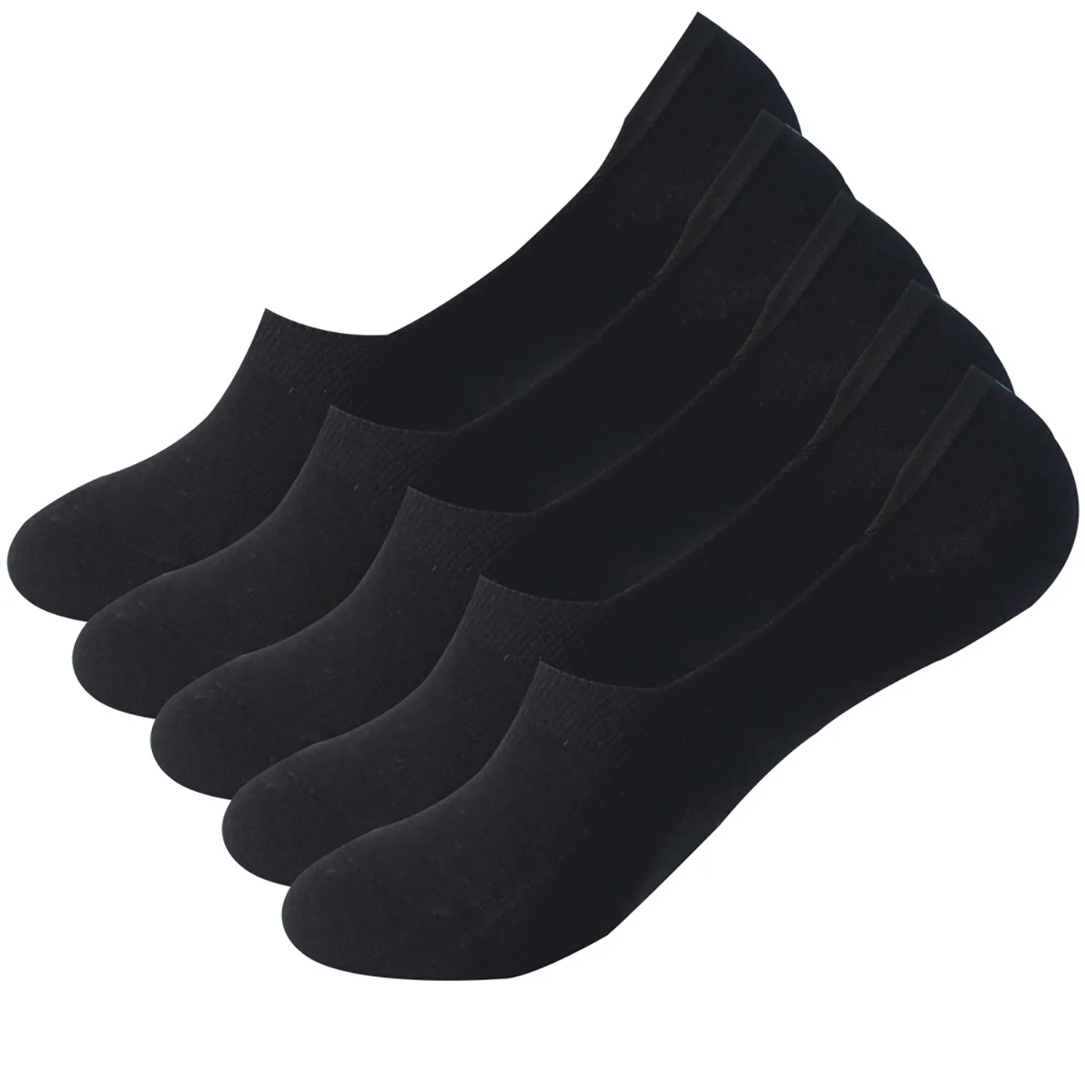 5 Pairs Black