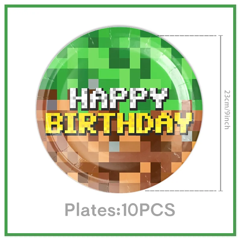 10pcs 9inch plates