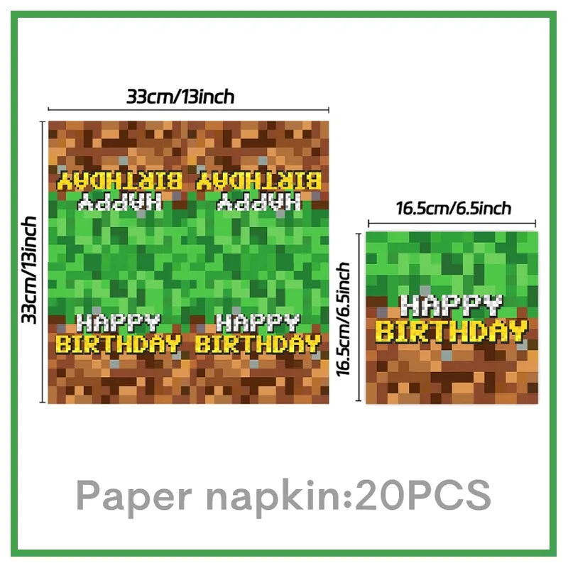 20pcs napkins