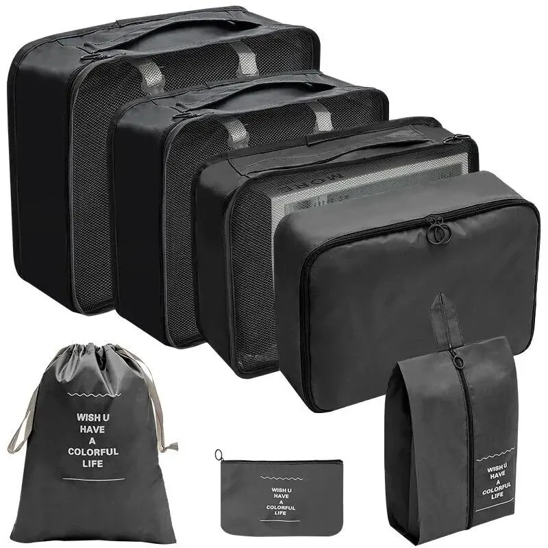 7pcs Black