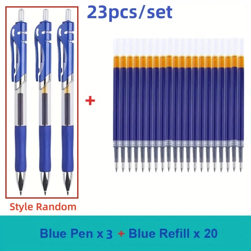 23pcs Blue set
