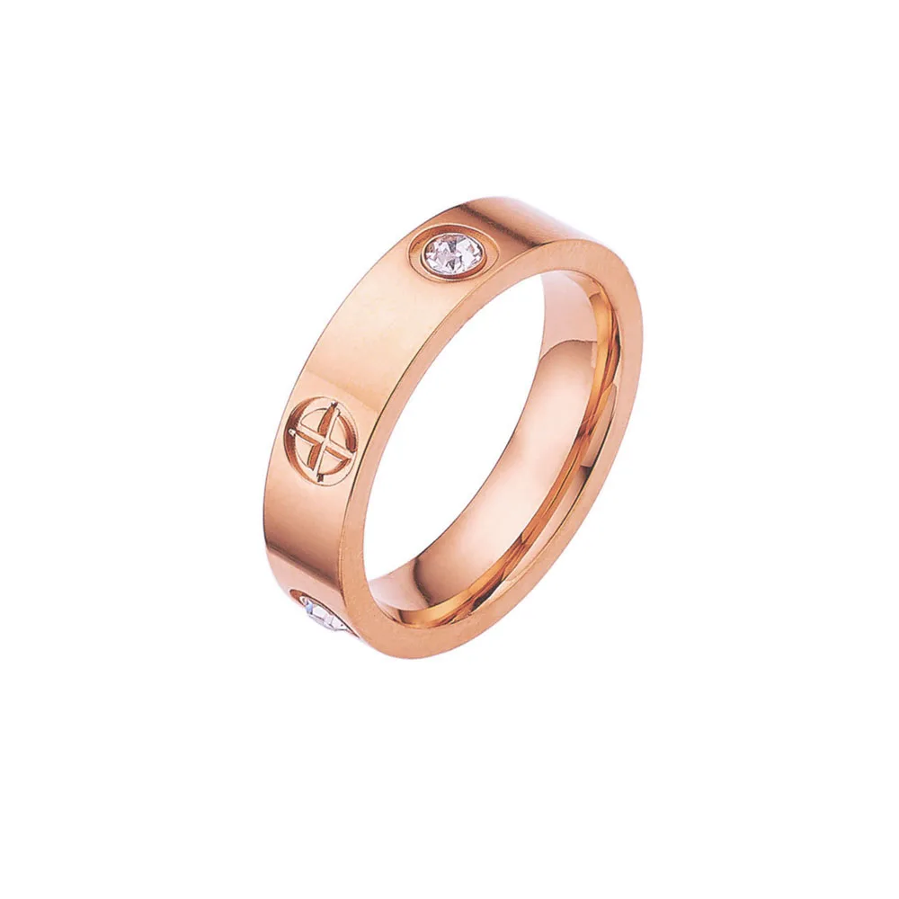 Rose  with Zircon