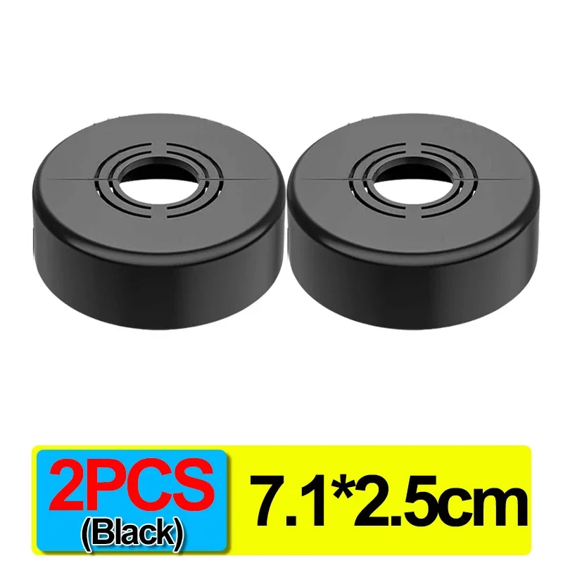 2PCS-2.5cm(Black)