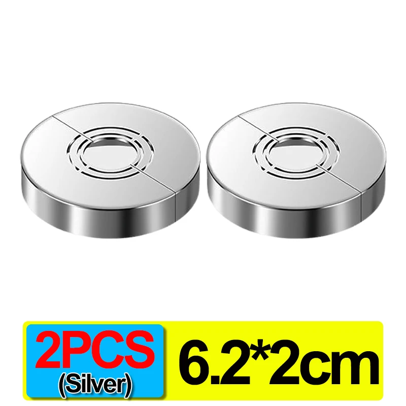 2PCS-2cm(Silver)