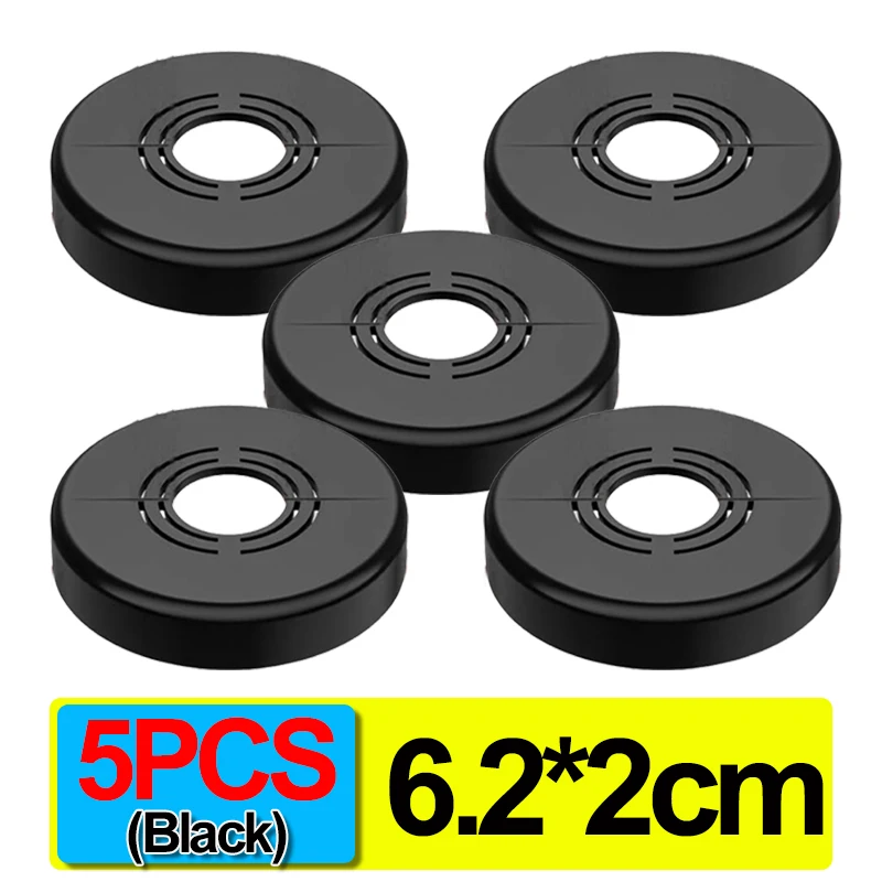 5PCS-2cm(Black)