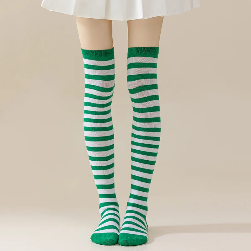 green white