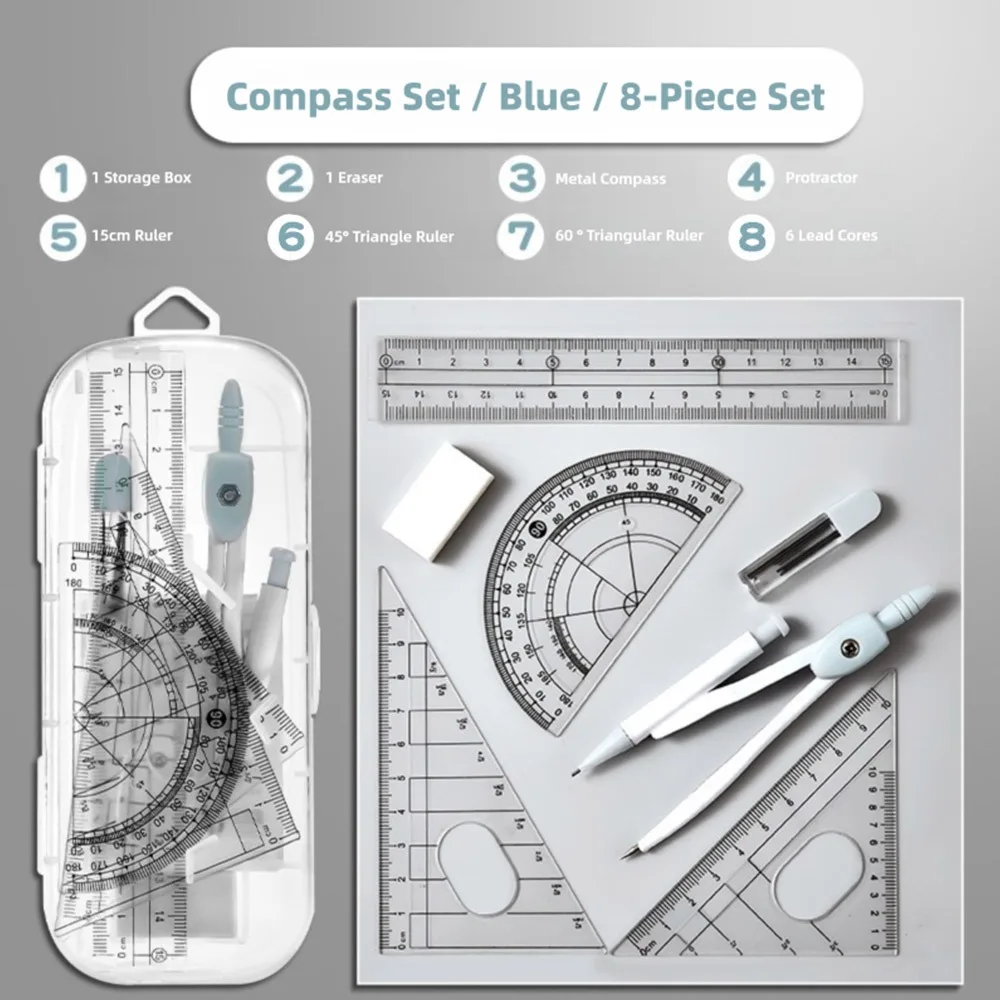 Blue 8PCS