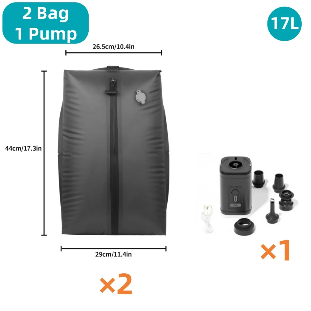 17L-2bag-1pump