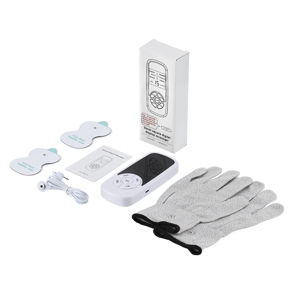 with gloves