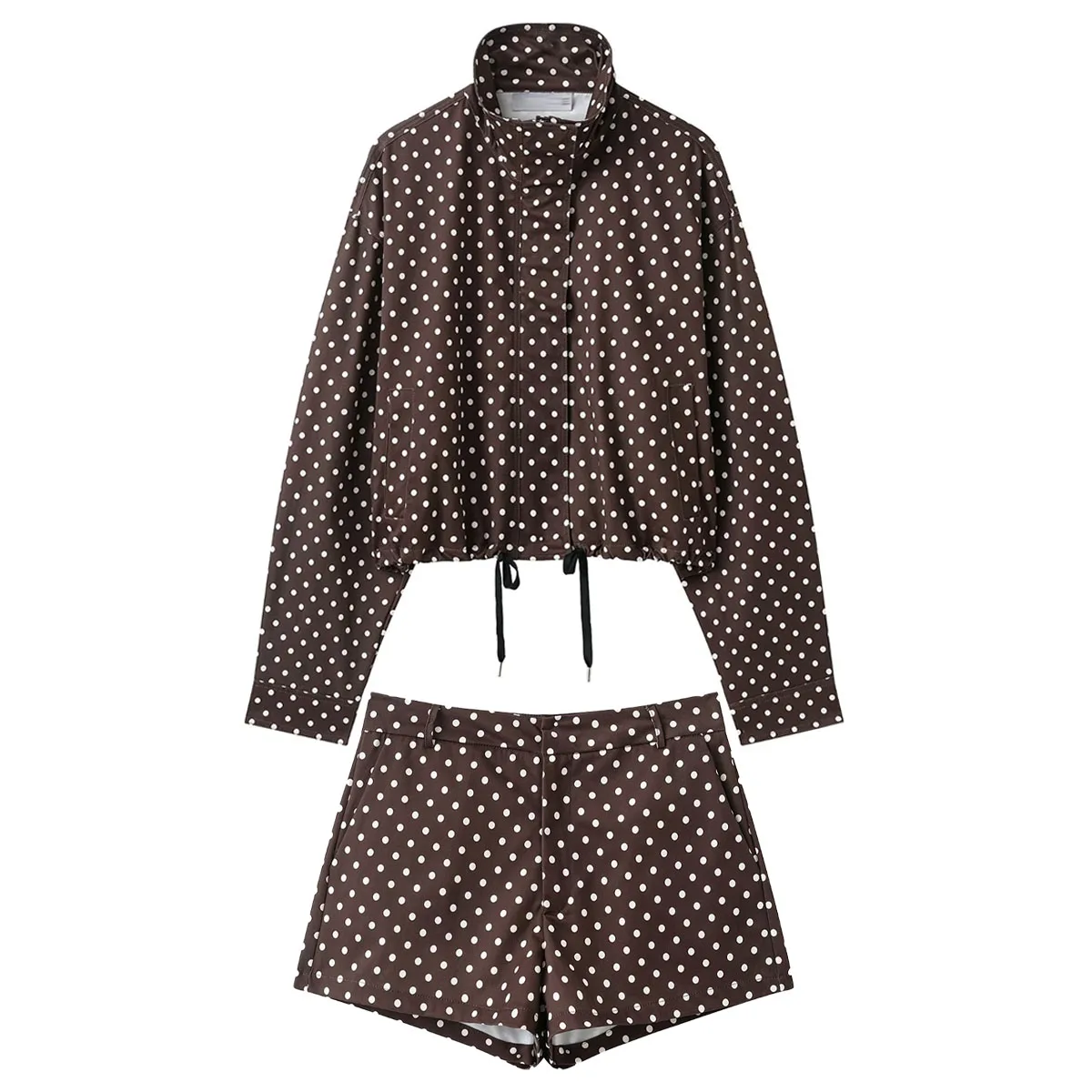 Brown Dot Suit