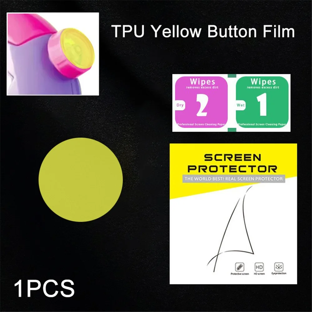 Button film yellow