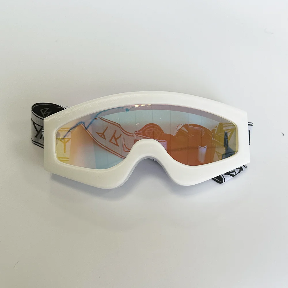 White goggles