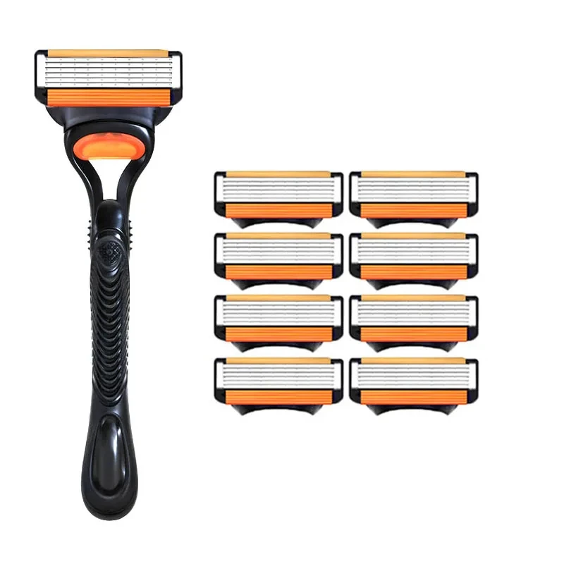 1 handle  8 blades