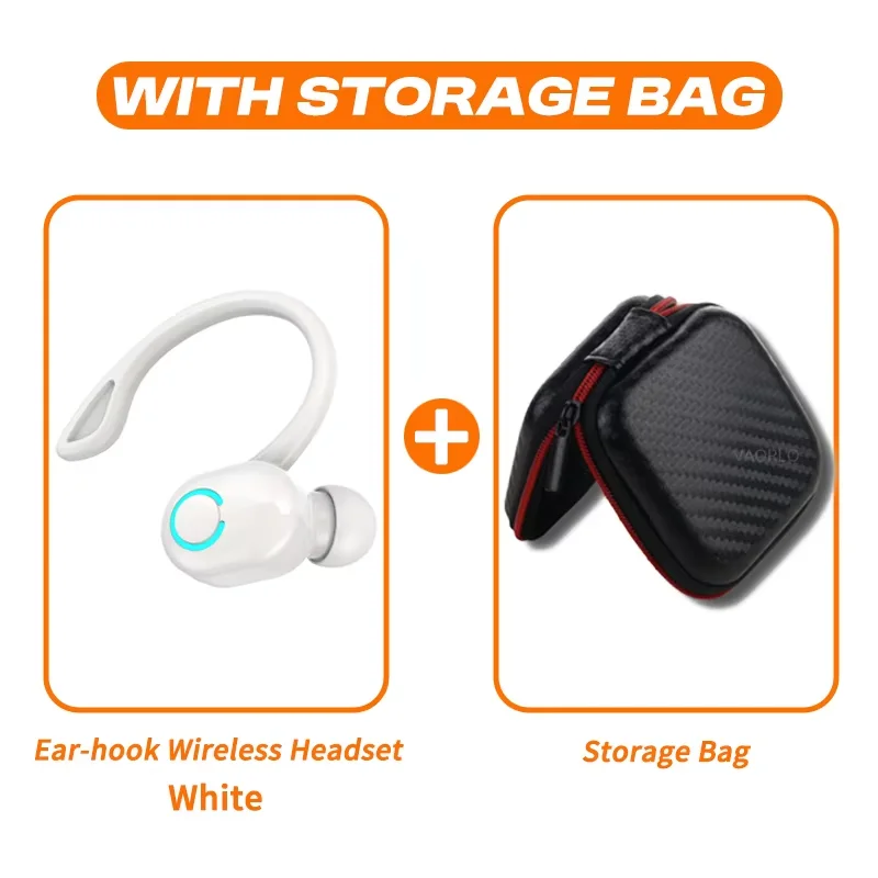White With Bag